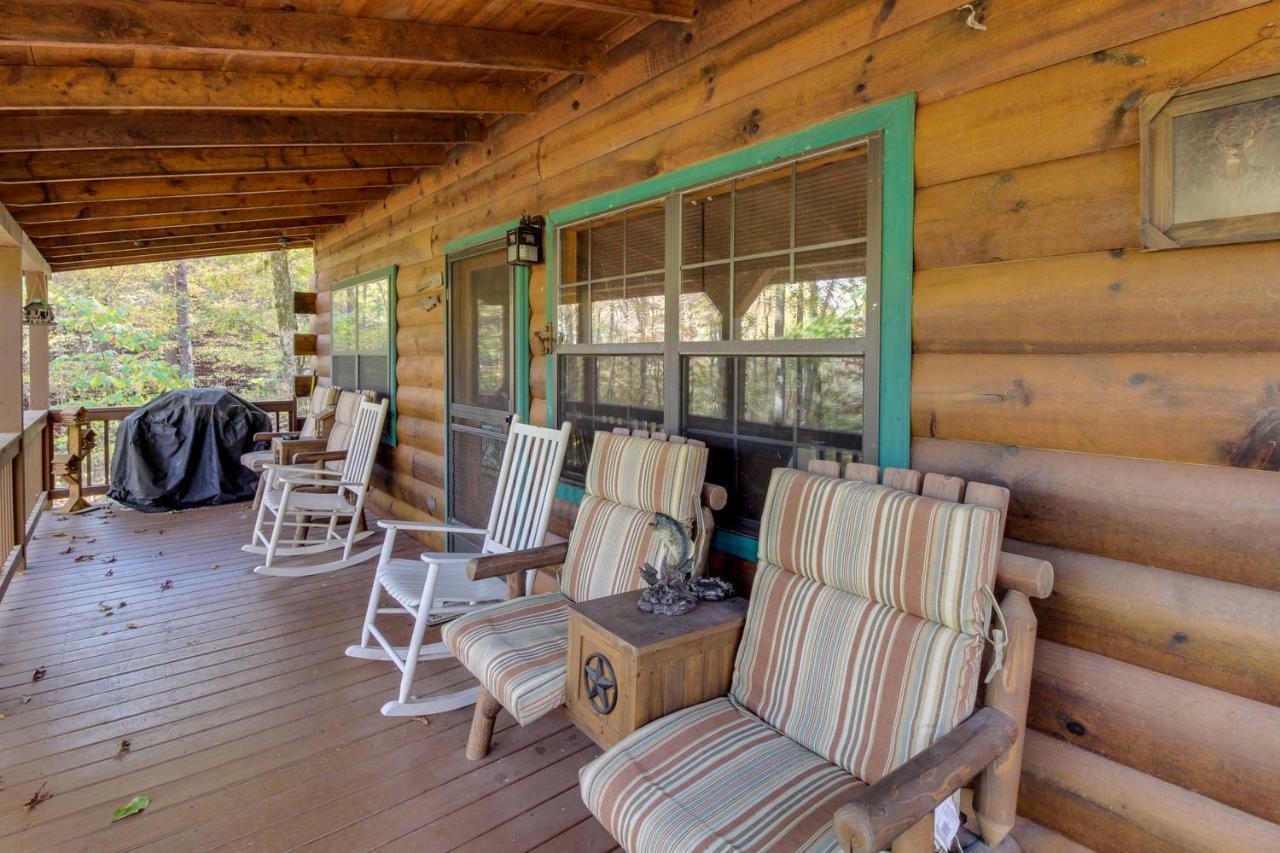 Tree Song Mountain Creek Cabin Ellijay Eksteriør bilde