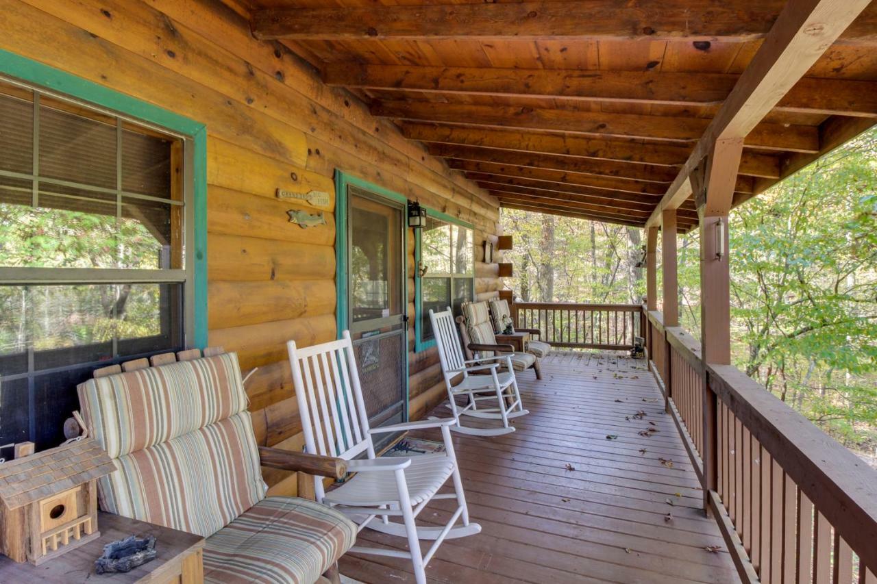 Tree Song Mountain Creek Cabin Ellijay Eksteriør bilde